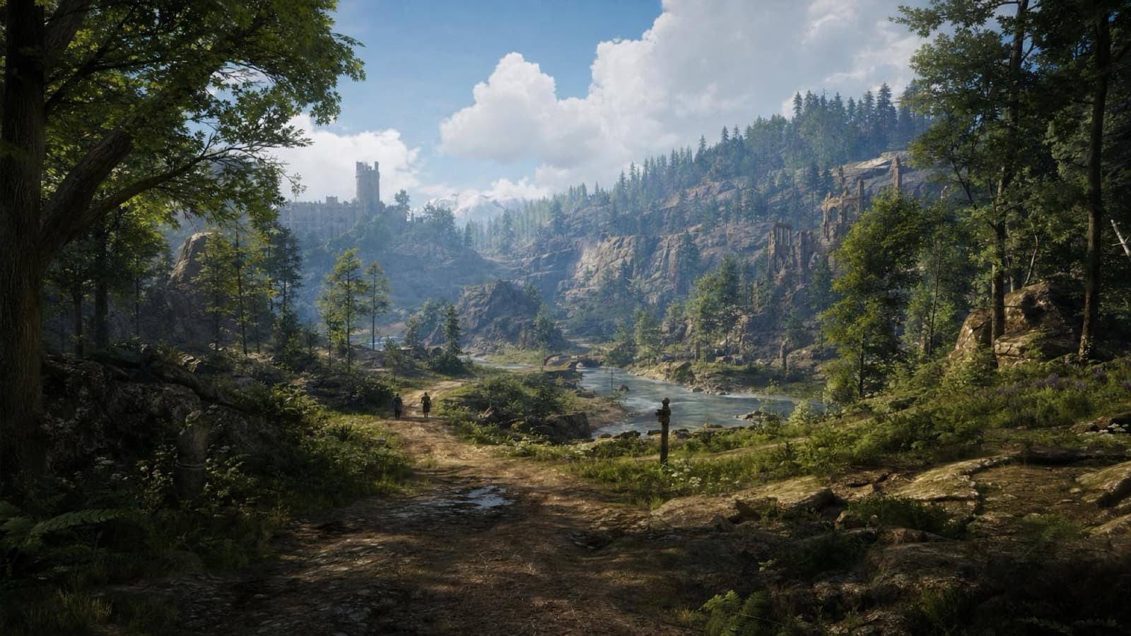 The Vale of Vallen — painted traversal vista from Valenfeld
